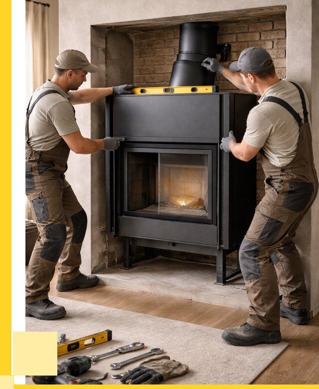 Установка каминных топок в Ярцеве под ключ от 18313 р. | ЭриданРцв