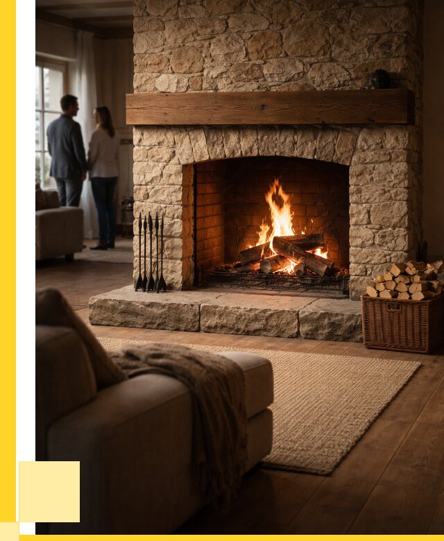 Открытые камины под ключ в Ярцеве от 152610 р. ЭриданРцв