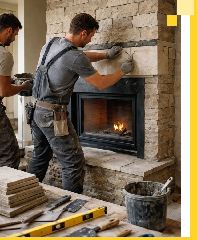 Проектирование и установка открытых каминов в Ярцеве