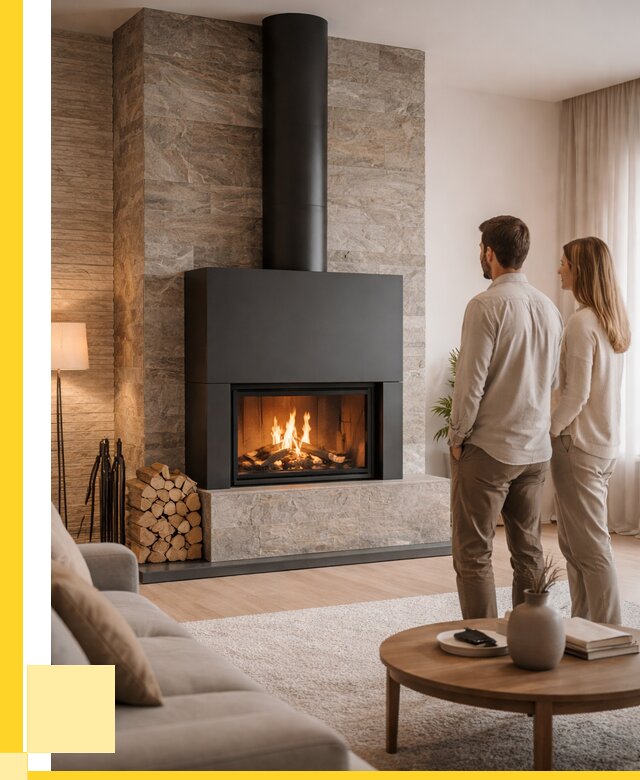 Закрытые камины под ключ в Ярцеве от 122088 р., ЭриданРцв