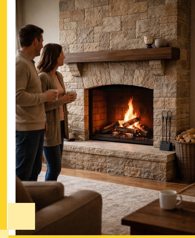 Каменные камины на заказ в Ярцеве от 183132 р. | ЭриданРцв