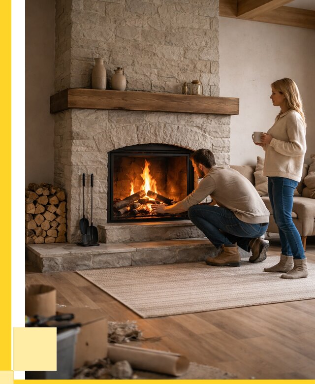 Камины для загородного дома в Ярцеве от 356090 р., ЭриданРцв