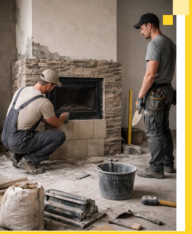 Камины под ключ в Ярцеве: проект, изготовление и монтаж