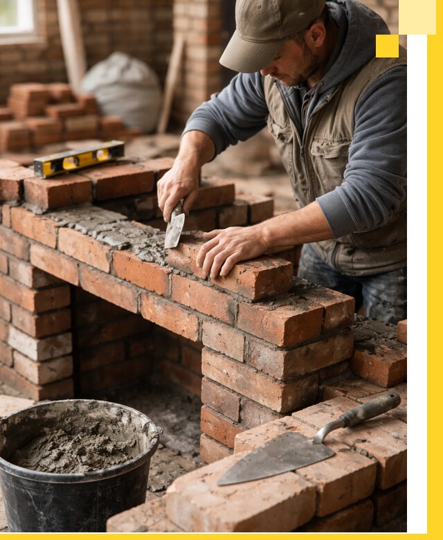 Кладка каминов под ключ в Ярцеве профессиональная отделка и монтаж