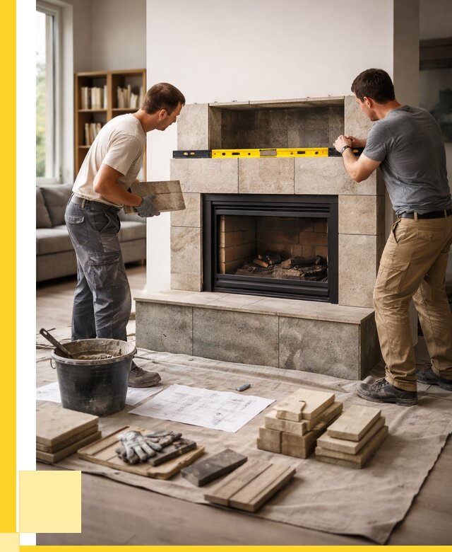 Монтаж каминов и установка в Ярцеве от 45783 р. | ЭриданРцв