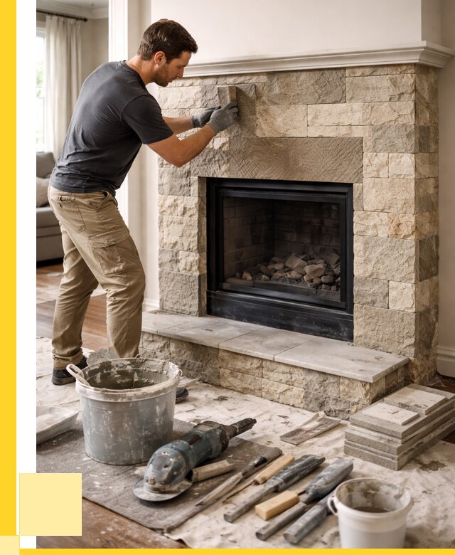 Ремонт каминов и печей в Ярцеве от 15261 р. | ЭриданРцв