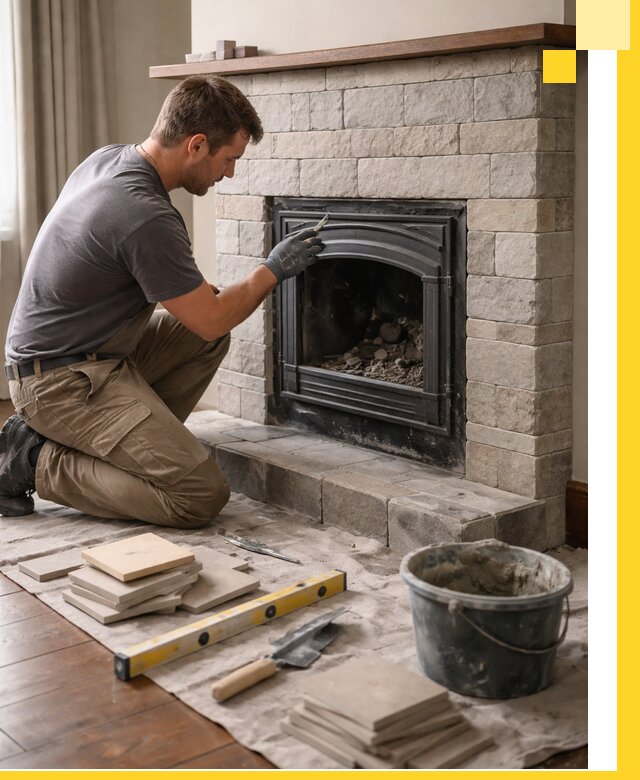 Профессиональный ремонт каминов в Ярцеве восстановление и сервис