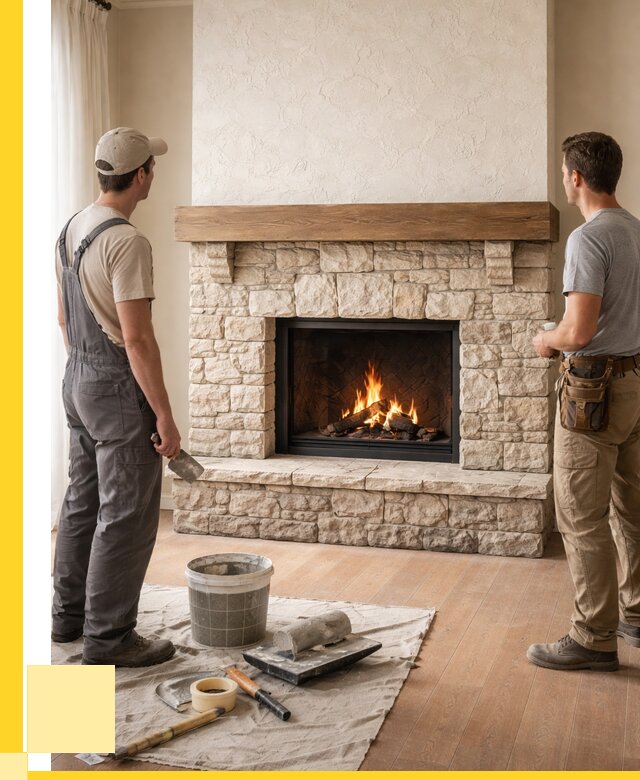 Отделка каминов в Ярцеве от 6613 р. под ключ | ЭриданРцв