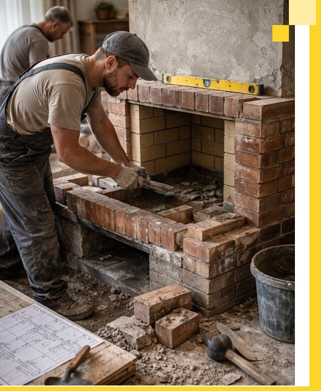 Изготовление и установка каминопечей под ключ в Ярцеве