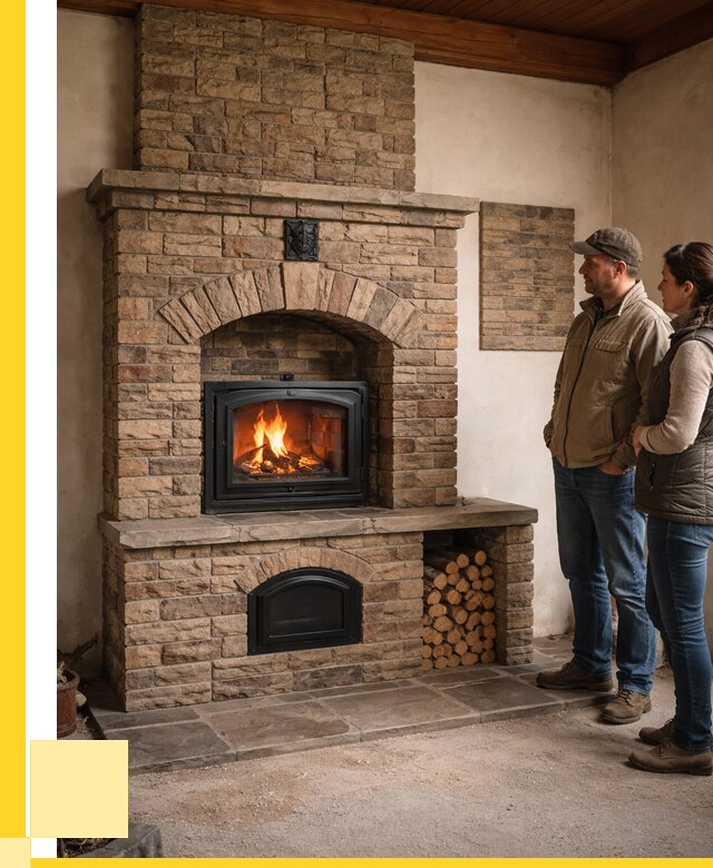 Кирпичная печь под ключ в Ярцеве от 152610 р. | ЭриданРцв