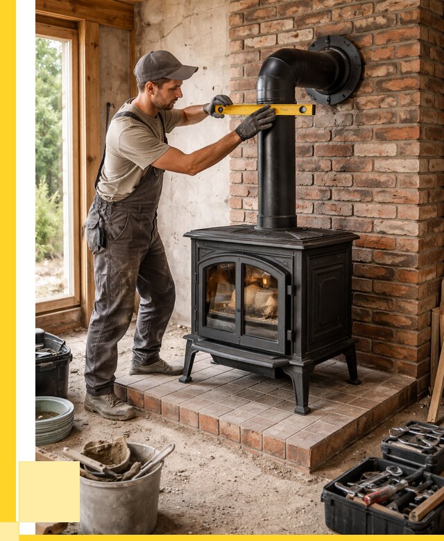 Монтаж печей установка банной печи в Ярцеве от 15261 р. | ЭриданРцв