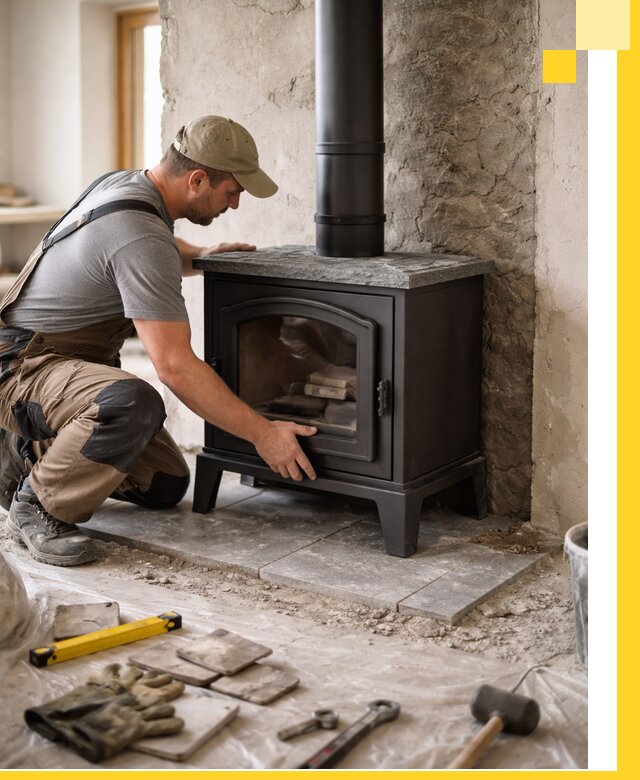 Профессиональный монтаж печей и каминов в Ярцеве под ключ