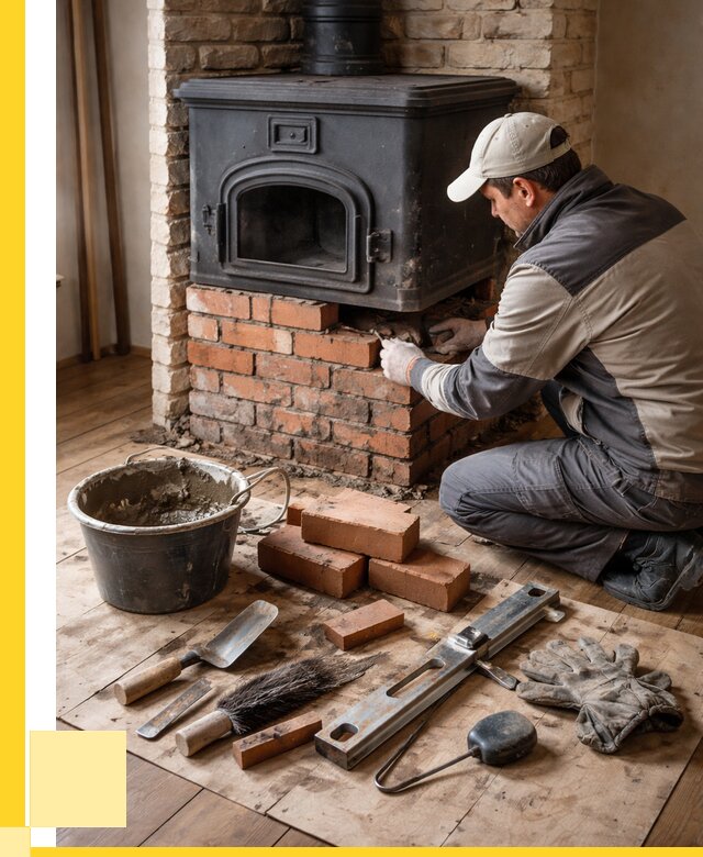Ремонт печей в Ярцеве от 12209 р., услуги печника ЭриданРцв