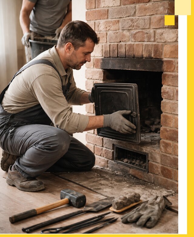 Ремонт печей в Ярцеве с гарантией качества и безопасности