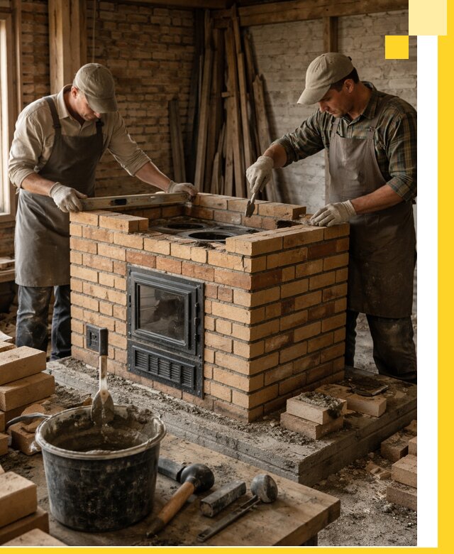 Изготовление и установка варочных печей под ключ в Ярцеве