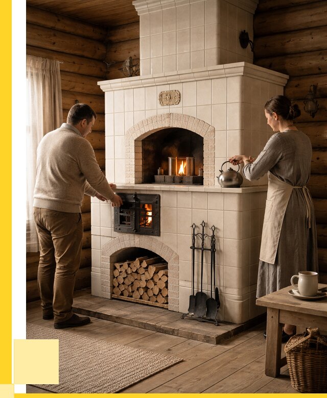 Русские печи в Ярцеве: установка от 152610 р. ЭриданРцв