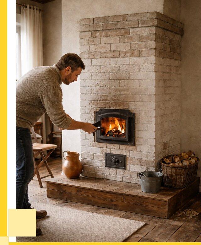 Печь голландка из кирпича в Ярцеве от 86479 р. | ЭриданРцв