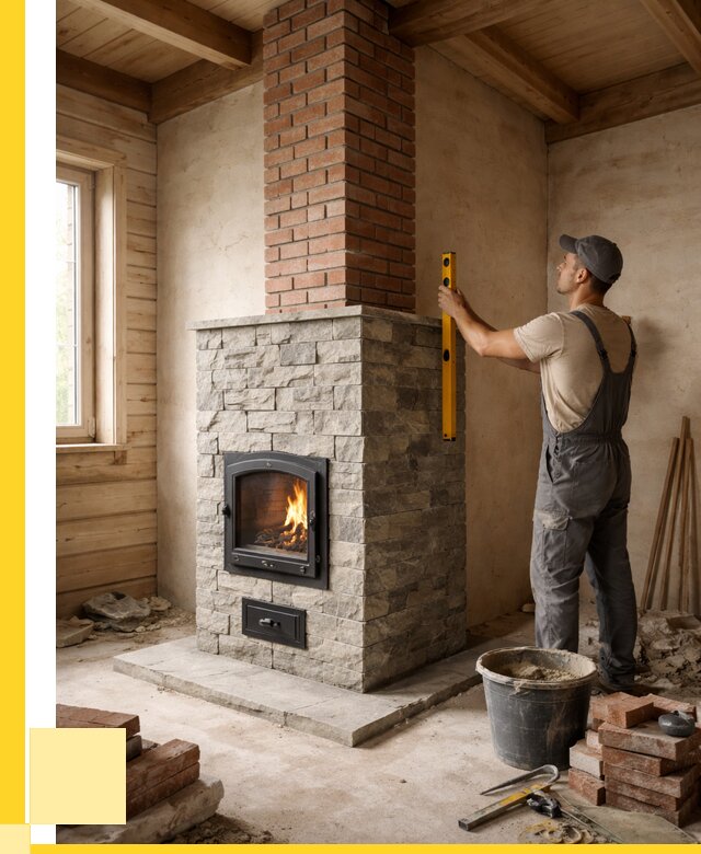 Печи и дымоходы под ключ в Ярцеве от 45783 р., ЭриданРцв