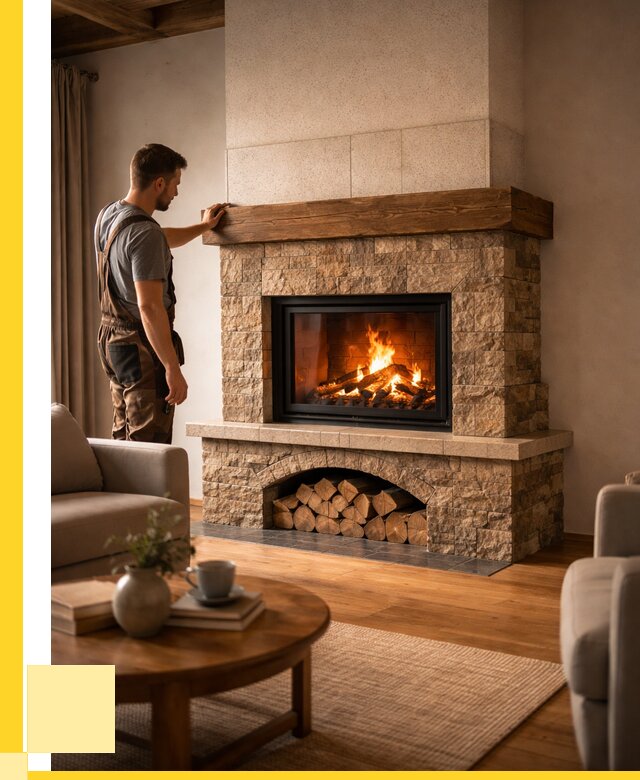 Печи камины для дома под ключ в Ярцеве от 55957 р. | ЭриданРцв