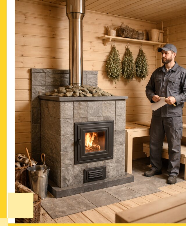 Печи для бани под ключ в Ярцеве от 122088 р. | ЭриданРцв