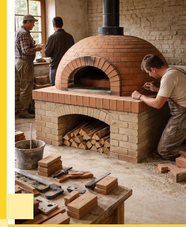 Помпейская печь дровяная для пиццы в Ярцеве | ЭриданРцв от 203480 р.