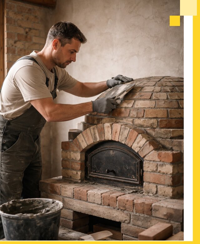 Изготовление и монтаж помпейских печей на заказ в Ярцеве