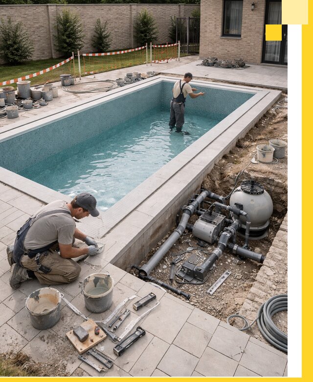 Строительство бассейнов под ключ в Ярцеве: проекты и монтаж