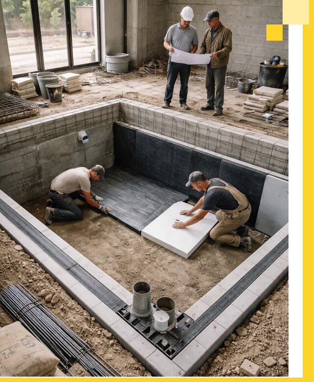 Проекты частных и общественных бассейнов под ключ в Ярцеве