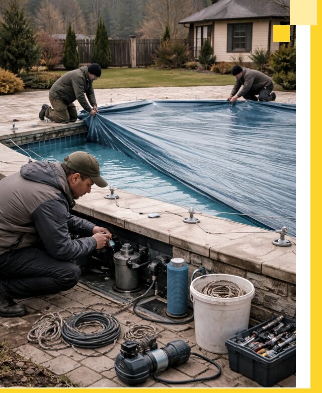 Консервация бассейнов в Ярцеве: подготовка к длительному хранению