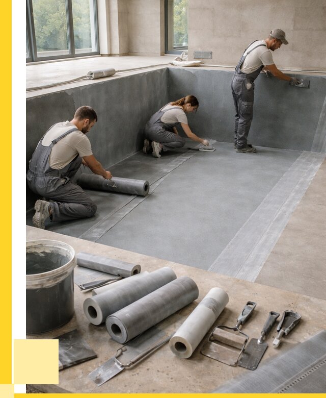 Гидроизоляция бассейнов в Ярцеве от 2035 р., ЭриданРцв