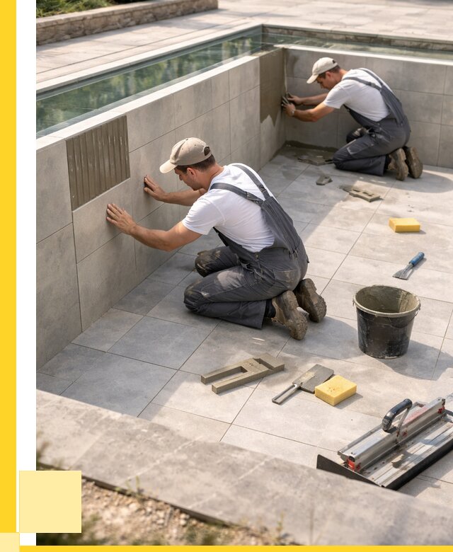 Облицовка бассейнов в Ярцеве от 4578 р. под ключ | ЭриданРцв