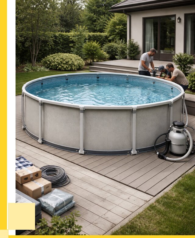 Купить каркасные бассейны в Ярцеве от 45783 р. | ЭриданРцв