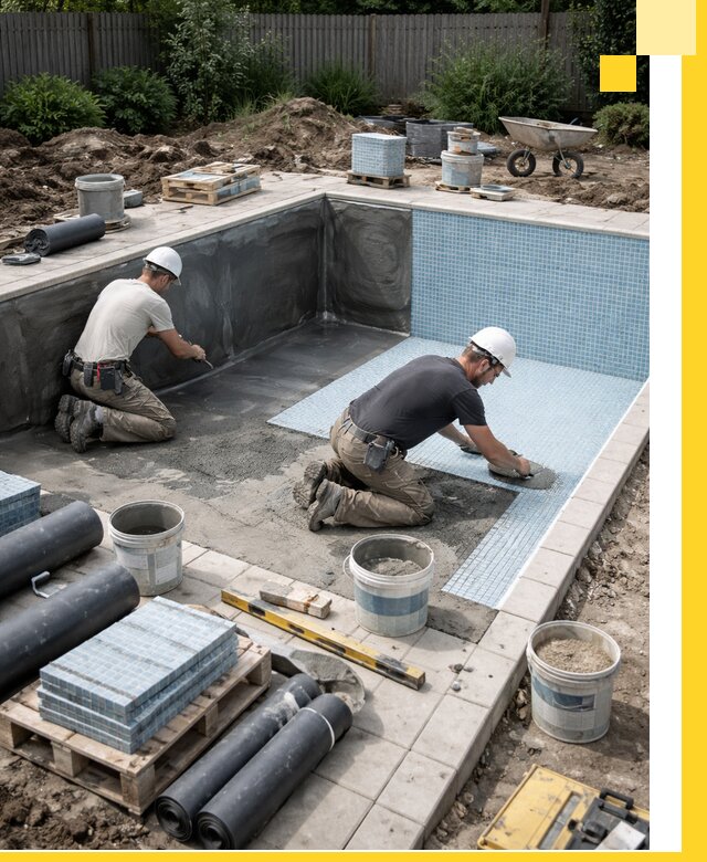 Проектирование и строительство стационарных бассейнов в Ярцеве