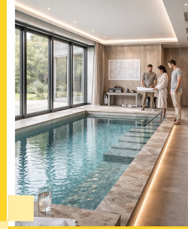 Закрытые бассейны под ключ в Ярцеве от 2543500 р. | ЭриданРцв