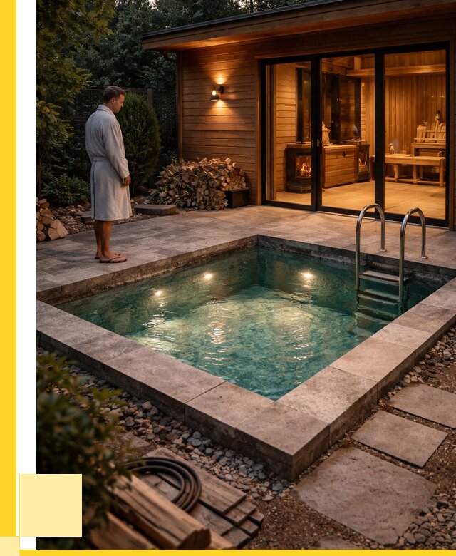 Бани с бассейном под ключ в Ярцеве от 96653 р. | ЭриданРцв