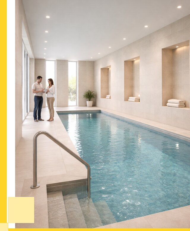 Бассейны в помещении под ключ в Ярцеве от 1526100 р. | ЭриданРцв