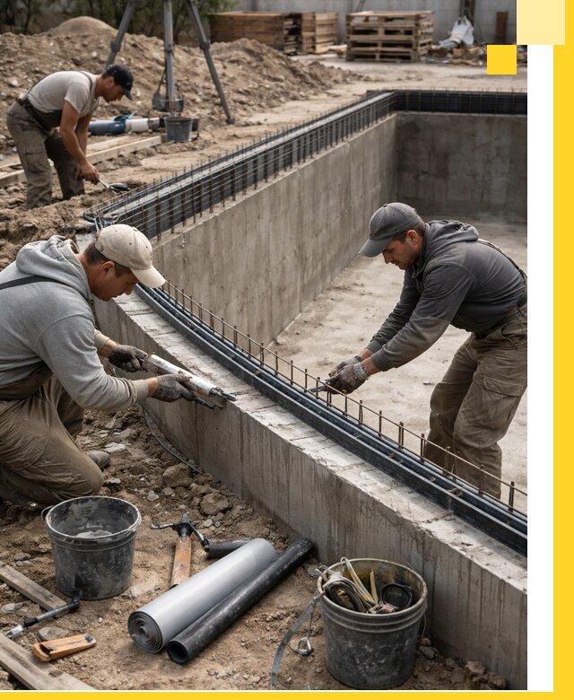 Качественный монтаж чаши бассейна в Ярцеве под ключ с гарантией