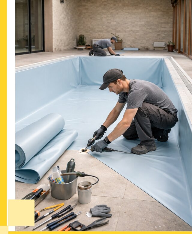 Пленка ПВХ для бассейнов в Ярцеве от 2544 р. | ЭриданРцв