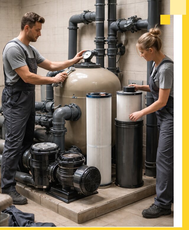 Фильтры и системы фильтрации для бассейнов в Ярцеве