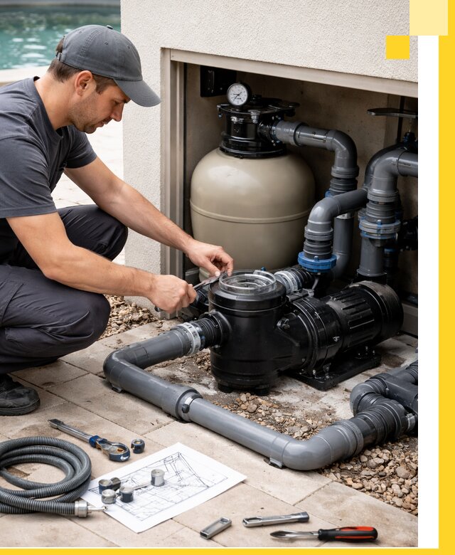 Поставка, монтаж и сервис насосов для бассейнов в Ярцеве