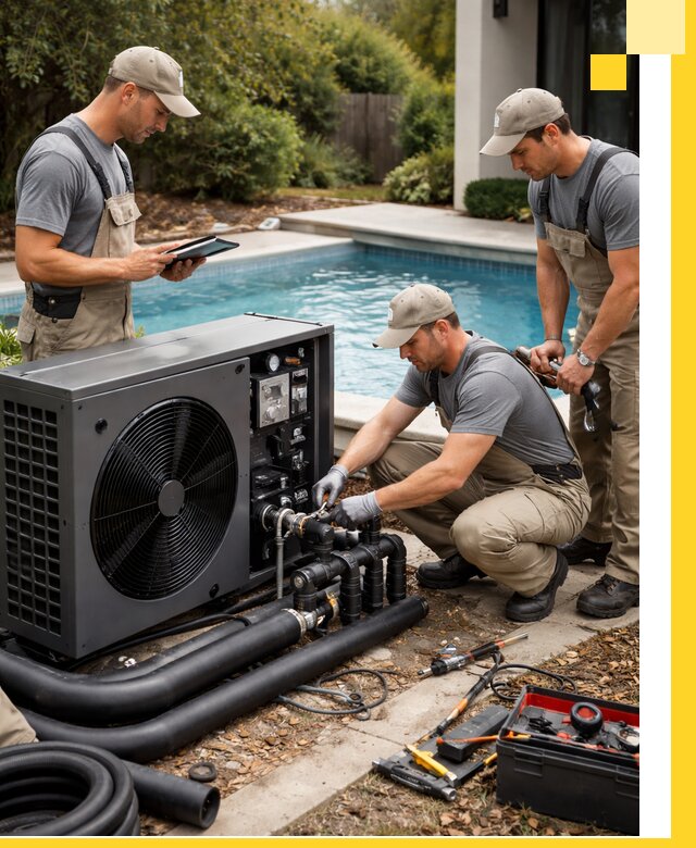 Проектирование и установка тепловых насосов для бассейнов в Ярцеве