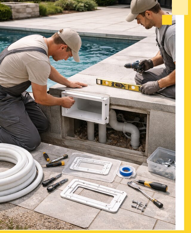 Поставка и установка скиммеров для бассейнов в Ярцеве