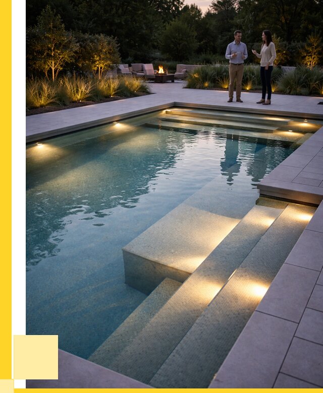 Освещение бассейнов в Ярцеве под ключ от 25435 р. | ЭриданРцв