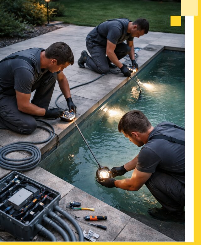 Профессиональное освещение бассейнов в Ярцеве: дизайн и монтаж