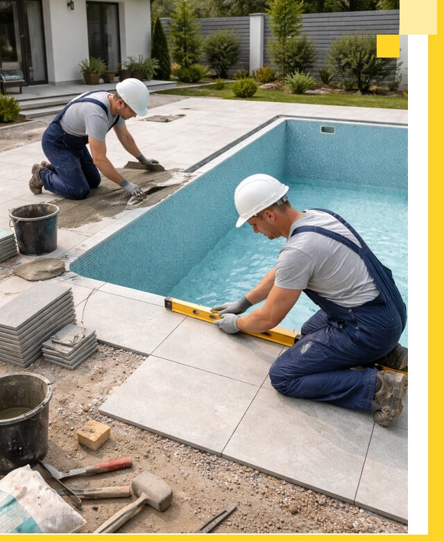 Строительство и монтаж плавательных бассейнов под ключ в Ярцеве