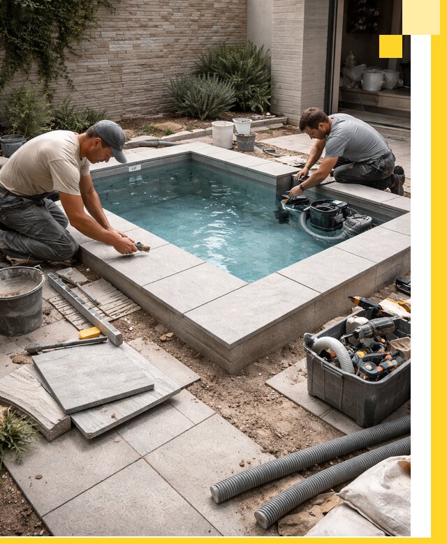 Мини бассейны под ключ в Ярцеве, дизайн и установка