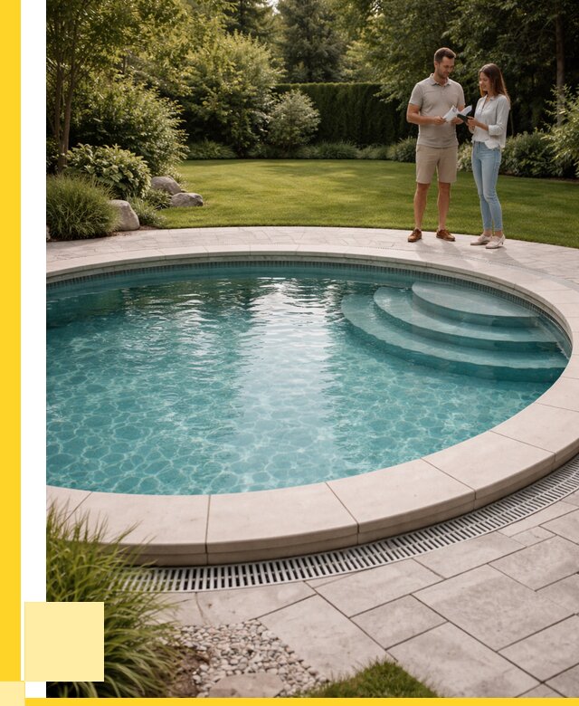 Круглые каркасные бассейны купить в Ярцеве от 254350 р. | ЭриданРцв