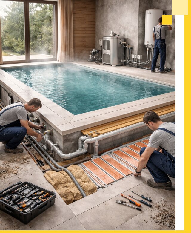 Проектирование и строительство тёплых бассейнов в Ярцеве