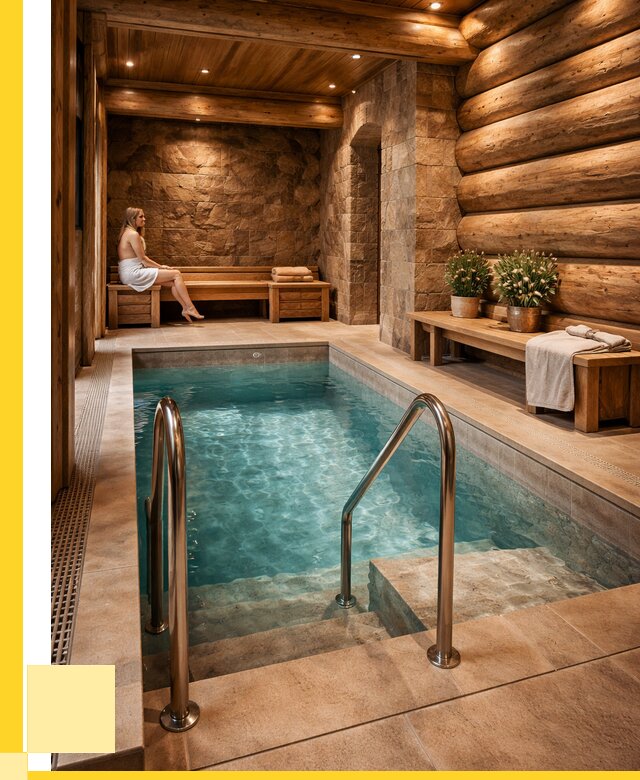 Аренда бани с бассейном в Ярцеве от 1526100 р. | ЭриданРцв