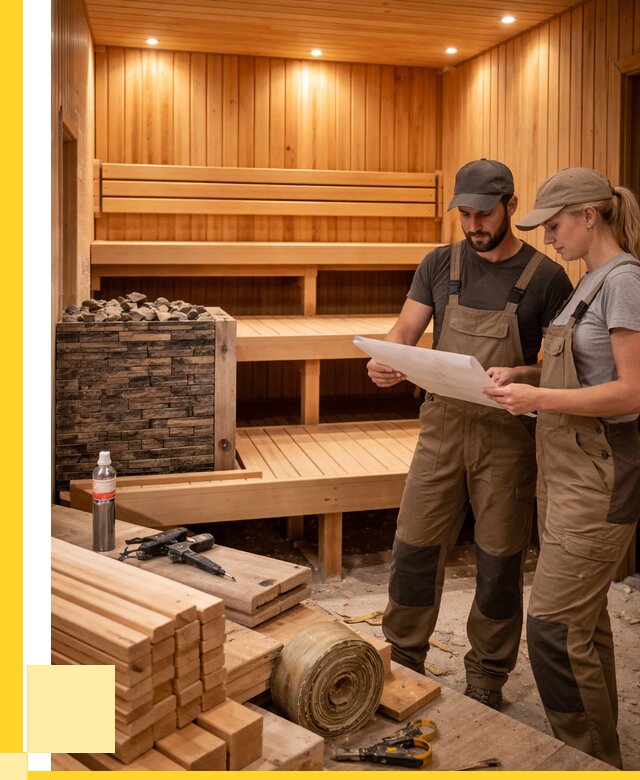 Строительство саун в Ярцеве под ключ от 254350 р., ЭриданРцв